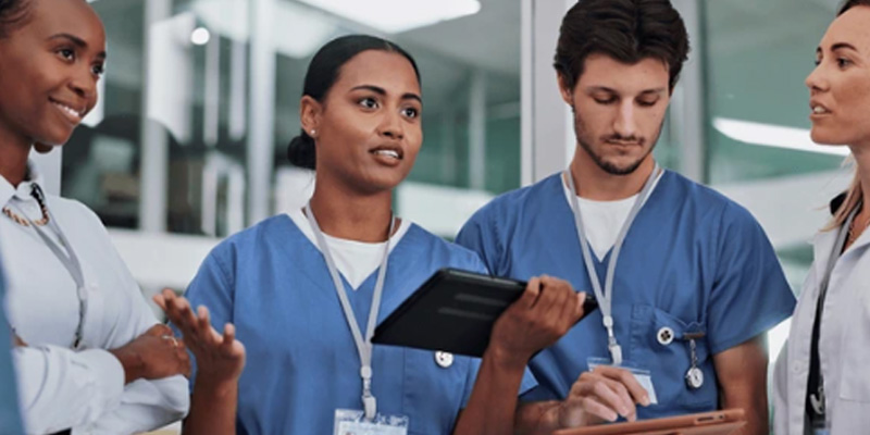 Healthcare professionals save time by accessing patient records